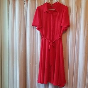Red Nanette Lepore dress